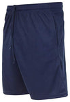 Real Essentials Men's Active Athletic Performance Shorts with Pockets - 5 Pack