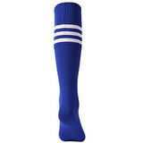 saounisi Unisex Tube Socks Stripe,2 Pairs Knee High Football Soccer Volleyball Baseball Cheerleading Team Socks