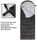 EMONIA Camping Sleeping Bag, 3 Season Waterproof Outdoor Hiking Backpacking Sleeping Bag Perfect for Traveling,Lightweight Portable Envelope Sleeping Bags