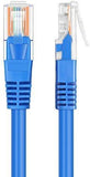 TNP Cat6 Ethernet Patch Cable (20 Inch) - Professional Gold Plated Snagless RJ45 Connector Computer Networking LAN Wire Cord Plug Premium Shielded Twisted Pair (Orange)