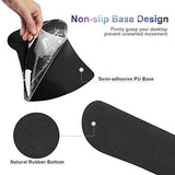 Mouse Pad with Wrist Support and Keyboard Wrist Rest Pad Set,Ergonomic Mouse Pads for Computers Laptop,Non-Slip Comfortable Mousepad w/Raised Memory Foam for Easy Typing Pain Relief (Eiffel Tower)