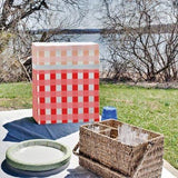 Clean Cubes 13 Gallon Disposable Trash Cans & Recycling Bins, 3 Pack (White)