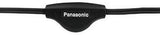 Panasonic Headphones RP-HT161-K Full-Sized Over-the-Ear Lightweight Long-Corded (Black)