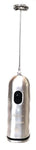 Milk Frother, Stainless Steel, Battery Operated, Electric Handheld, Foam Maker For Keto, Coffee, Cappuccino, Hot Cocoa, Latte, Matcha, Tea, Durable Drink Mixer With Stainless Steel Whisk