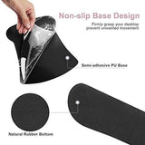Mouse Pad with Wrist Support and Keyboard Wrist Rest Pad Set,Ergonomic Mouse Pads for Computers Laptop,Non-Slip Comfortable Mousepad w/Raised Memory Foam for Easy Typing Pain Relief (Eiffel Tower)