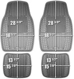 Custom Accessories Armor All 78842 4-Piece Tan All Season Rubber Floor Mat