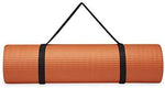 Gaiam Essentials Thick Yoga Mat Fitness & Exercise Mat with Easy-Cinch Yoga Mat Carrier Strap (72"L x 24"W x 2/5 Inch Thick)