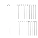 Tingyuan 24 Inches Single Stem Plant Support Stakes Steel Garden Stakes, Pack of 20