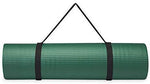 Gaiam Essentials Thick Yoga Mat Fitness & Exercise Mat with Easy-Cinch Yoga Mat Carrier Strap (72"L x 24"W x 2/5 Inch Thick)