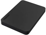 Toshiba HDTB420XK3AA Canvio Basics 2TB Portable External Hard Drive USB 3.0, Black