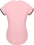 Hat and Beyond Womens Baseball Button Down Tee Short Sleeve Softball Jersey Active Shirts Made in USA