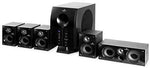 auna Areal Nobility 5.1-Channel Surround System • Home Theatre System • 5.1 System • 120 W RMS • 35 W Subwoofer • Satellite Speaker • Bluetooth 3.0 • USB Port • SD Slot • AUX-in • LED Display • Black