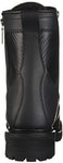 Milwaukee Motorcycle Clothing Company Trooper Leather Men's Motorcycle Boots (Black, Size 10D)