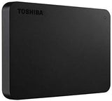 Toshiba HDTB420XK3AA Canvio Basics 2TB Portable External Hard Drive USB 3.0, Black