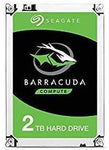 Seagate BarraCuda 2TB Internal Hard Drive HDD – 3.5 Inch SATA 6Gb/s 7200 RPM 256MB Cache 3.5-Inch – Frustration Free Packaging (ST2000DM008)