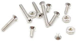 HVAZI #2-56 UNC Stainless Steel Phillips Flat Head Machine Screws Nuts Assortment Kit