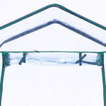 Worth 5 Tier Mini Greenhouse with Clear Polyethylene Cover, 27" Long x 19" Wide x 75" High Garden Green House