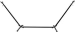 Driftsun Double Hammock with Steel Stand - Space Saving Two Person Lawn and Patio Portable Hammock with Travel Case (Forest)