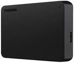 Toshiba HDTB420XK3AA Canvio Basics 2TB Portable External Hard Drive USB 3.0, Black