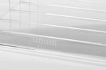 Crystal Clear Acrylic Desktop File Sorter Holder - Lucite Mail, Paper, File Folder Organizer – Eyeshadow, Makeup Palette and Electronics Organizer - Thick Cast Acrylic - Unum - 9" x 6.75" x 6.5"