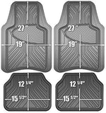 Custom Accessories Armor All 78842 4-Piece Tan All Season Rubber Floor Mat