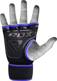 RDX Boxing Hand Wraps Inner Gloves for Punching - Neoprene Padded Fist Protection Bandages Under Mitts with Quick Long Wrist Support - Great for MMA, Muay Thai, Kickboxing & Martial Arts Training