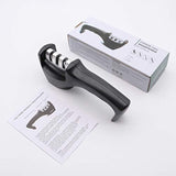 Knife Sharpener, Kitchen Knife Sharpener, 3-Stage Profession Knife Sharpening Tool, Helps Repair, Restore and Polish Blades, Ergonomic Design and Safe to Use