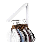 InstaHanger Closet Organizer, The Original Folding Drying Rack, Wall Mount