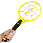 Beastron Bug Zapper Racket, Electric Fly Killer with USB Rechargeable, Bright Led Light and Unique 3-Layer Safety Mesh Safe to Touch for Indoor and Outdoor Pest Control