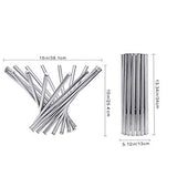 Gecter Foldable Rotation Fruit Basket, Decorative Fruit Bowl with Unique Design and Anti Rust Stainless Steel, 15"x10" Modern Fruit Stand Storage Kitchen for Orange Banana Apple Grapes