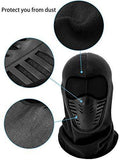 3 Pieces Balaclava Full Face Mask Ski Long Mask Windproof Sports Headwear for Hunting Fishing Activity Supplies