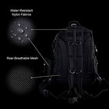 Fiblink Fishing Tackle Backpack Large Waterproof Tackle Bag Storage Outdoor Shoulder Backpack Cross Body Sling Bag