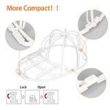YEENOR 2-Pack Cap Washer,Hat Washer,Baseball Hat Cleaner/Cleaning Protector,Ball Cap Washing Frame Cage Hat Washing Holder,Ball Cap Sport Hat Visors Shaper/Organizer for Washing Machine