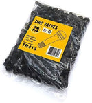 TQ Pro. TR414 Rubber Snap-in Tire Valve Stem (100pcs/bag) (Valve Tool in)