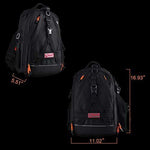 Fiblink Fishing Tackle Backpack Large Waterproof Tackle Bag Storage Outdoor Shoulder Backpack Cross Body Sling Bag