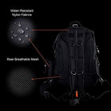 Fiblink Fishing Tackle Backpack Large Waterproof Tackle Bag Storage Outdoor Shoulder Backpack Cross Body Sling Bag
