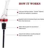 Wine Aerator Pourer And Decanter | Wine Aerator Pourer Spout | Wine Gifts | Chohey Premium Wine Aerating With Patented Design
