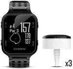 Garmin Approach S20, GPS Golf Watch with Step Tracking, Preloaded Courses, Black