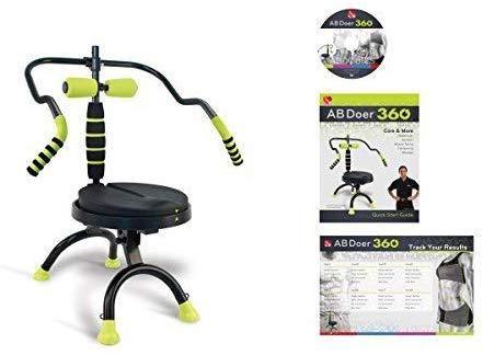 AB Doer 360 Transform Your Entire Body with Abdobics Ab Workout and Exercise Machine (DVD and Nutrition Guidebook Included)