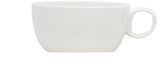 Red Vanilla Every Time Rectangular Dinner Plate, Set Of 6, 10.5" x 8.5", White