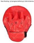 Valleycomfy Boxing Curved Focus Punching Mitts- Leather Training Hand Pads,Ideal for MMA Karate, Muay Thai Kick, Sparring, Dojo, Martial Arts