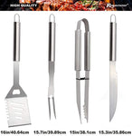 ROMANTICIST 20pc Heavy Duty BBQ Grill Tool Set with Cooler Bag for Men Dad in Gift Box - Outdoor Camping Tailgating Barbecue Gril Accessories in Aluminum Case