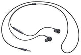 Aux Headphones/Earphones/Earbuds, (2 Pack) 3.5mm Wired in-Ear Headphones with Mic and Remote Control Compatible with Galaxy S9 S8 S7 S6 S5 S4 Edge + Note 4 5 6 7 8 9 and More Android Devices(Black)