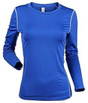 WANAYOU Women's Compression Shirt Dry Fit Long Sleeve Running Athletic T-Shirt Workout Tops