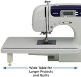 Brother Sewing and Quilting Machine, CS6000i, 60 Built-in Stitches, 2.0" LCD Display, Wide Table, 9 Included Sewing Feet