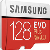 Samsung 128GB EVO Plus Class 10 Micro SDXC with Adapter (MB-MC128GA)