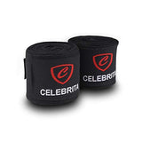 Celebrita MMA 1 Pair - MMA Hand Wraps 180 Inch - Kick Boxing, Muay Thai & BJJ Hand Wrist Support for Men & Women