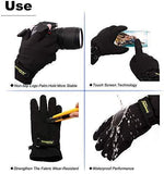 EnergeticSky Waterproof Winter Gloves,3M Thinsulate Ski & Snowboard Gloves for Men and Women,Touchscreen Gloves for Fishing,Photographing,Hunting Outdoor Activities.