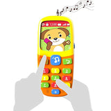 TOYK-3D Music Mobile Phone-Toddler Toys-for Kids Designed Learning Toys-Cartoon Music Phone-The Best Educational Toy Gift-Baby Cell Phone-Toys for 1 Year Old Girl-Toys for 1 Year Old Boys-Baby Toys