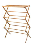 Home-it clothes drying rack - Bamboo Wooden clothes rack  - heavy duty cloth drying stand